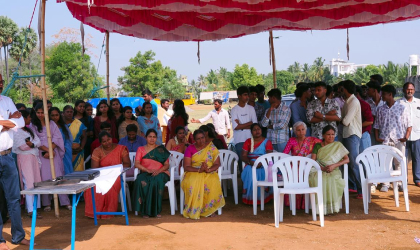 Groundbreaking Ceremony (Boomi Poojai)