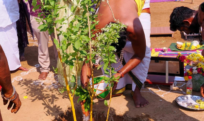 Groundbreaking Ceremony (Boomi Poojai)