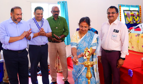 Inauguration & Installation Ceremony of Rotaract Club of SKS College of Nursing