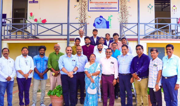 Inauguration & Installation Ceremony of Rotaract Club of SKS College of Nursing